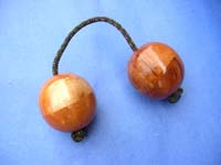 two balls rattle shakers