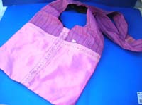 Embroidery batik shoulder fashion handbag