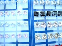 Assortment of seasonal fashion rhinestone studs earring
