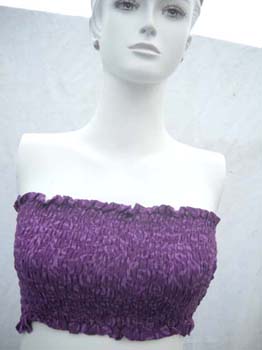 Elastic top matching with mini fringe skirt design
