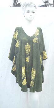 Fashion bat wings sleeve flatters and flows freely shirt top design