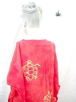 Loose lady summer fashion kaftan dress with pintuck detail at front style design