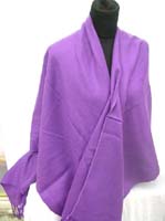 Fashion polyester solid color poncho