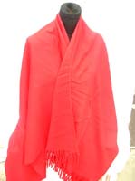 Fashion polyester solid color poncho