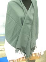 Fashion polyester solid color poncho