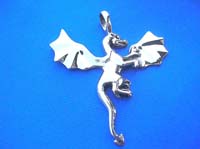 Flying dragon fashion bronze pendant