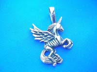 Flying horse fashion bronze pendant 