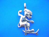 Skateboard kid fashion pendant